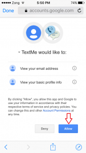 Allow Google - lifestan